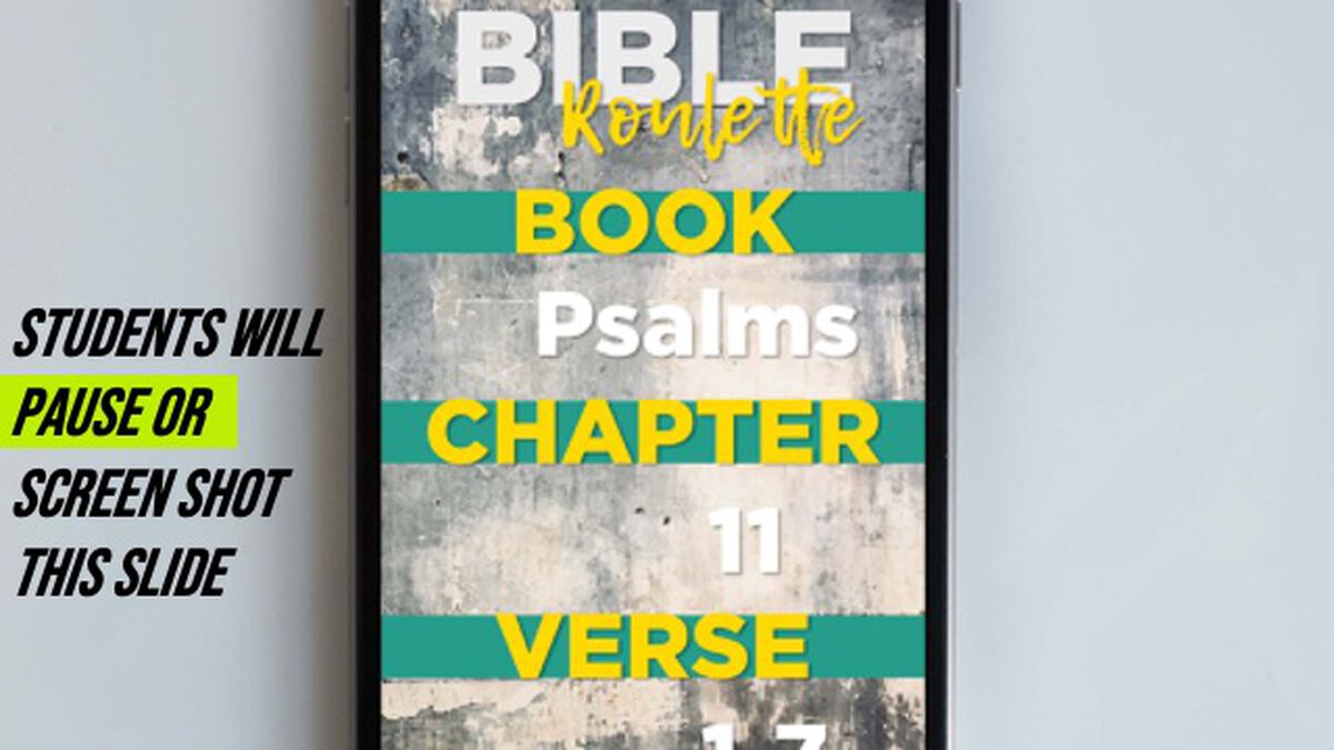 Bible Roulette image number null